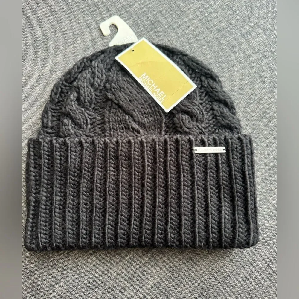 Michael Kors Women's Cable Knit Hat New One Size